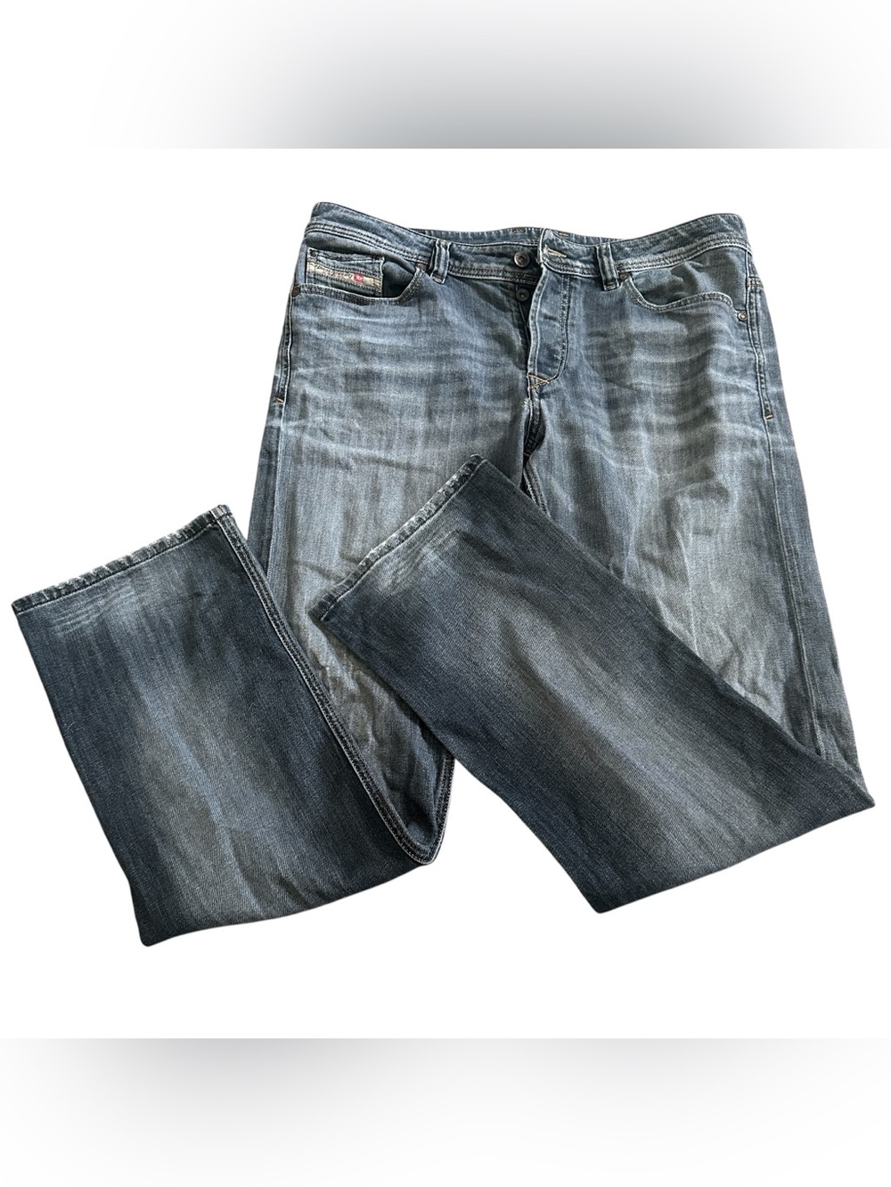 Diesel Viker Straight Denim Jeans Button Fly Men’s 36 X 34